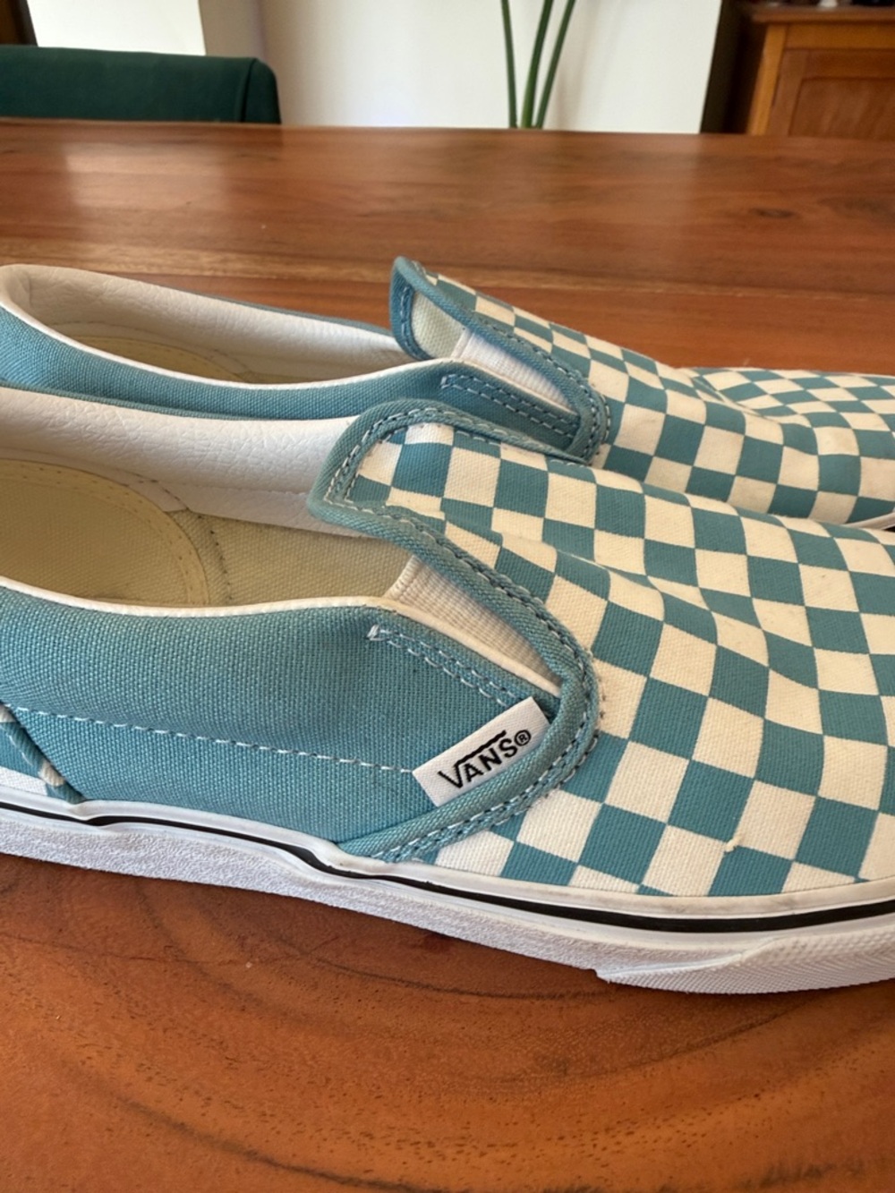 Vans Slip-On Shoes in Junior size 6.5 which equal women’s size 8/8.5 - Picture 2 of 8